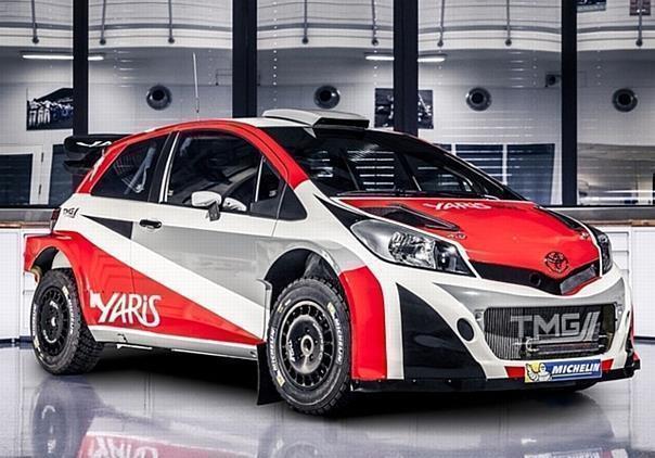 Der Yaris WRC, wie er ab 2017 in der Rallye-WM starten soll. Foto: Toyota/dpp-AutoReporter